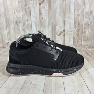 Kuru Atom Women's Sneakers Athletic Running Shoes Black Speckled Trim 8.5W